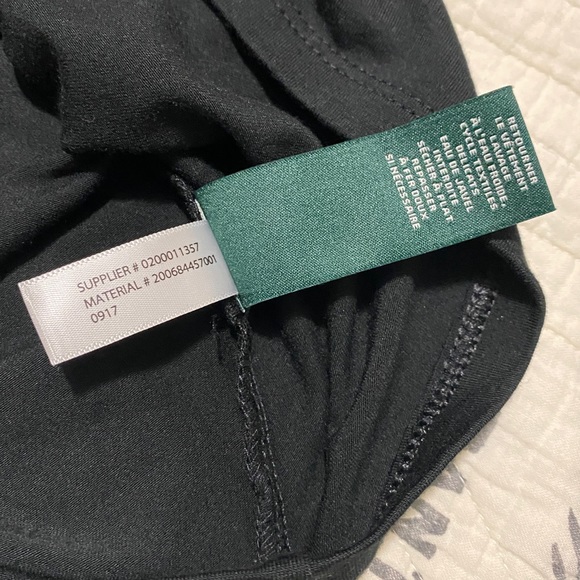 LAUREN RALPH LAUREN Womens Lace Bell Sleeve Blouse Top Medium Black NWT - Picture 9 of 9